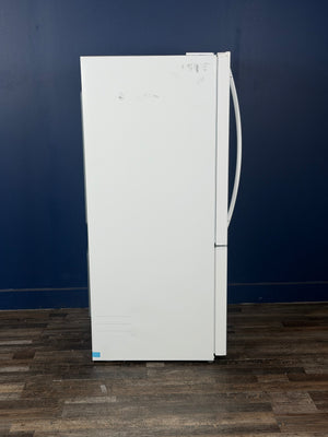 Frigidaire - 30 in. 19 Cu. Ft. Standard-Depth Garage Ready Bottom Freezer Refrigerator in White, Energy Star