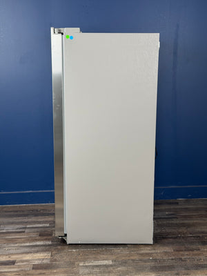 Frigidaire - 33 in. 22.3 cu. ft. Standard Depth Side by Side Refrigerator in Stainless Steel