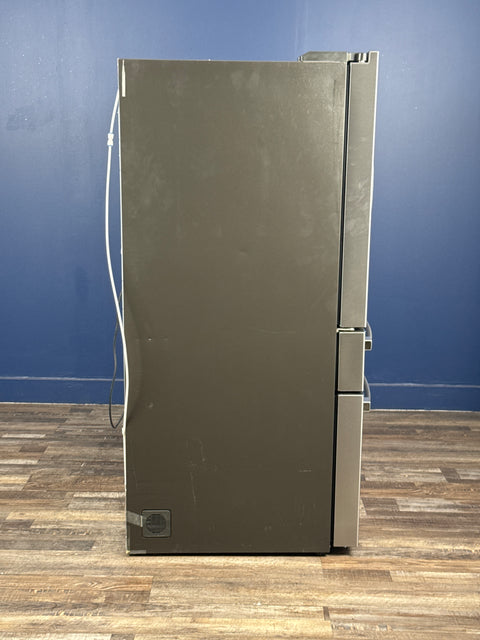 GE Profile - Profile 27.9 cu. ft. Smart 4-Door French Door Refrigerator with Door-in-Door in Fingerprint Resistant Stainless Steel