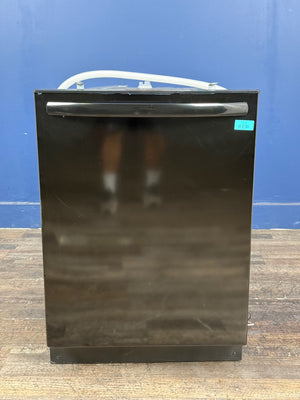 Frigidaire - 24 in Top Control Built In Tall Tub Dishwasher with Plastic Tub in Black with 4-cycles