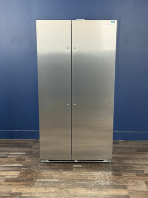 Frigidaire - 36 in. 26 cu. ft. Standard Depth Side-by-Side Refrigerator in Stainless Steel with CrispSeal Crispers