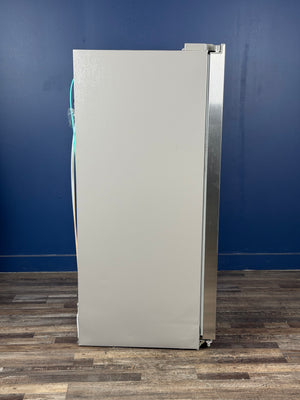 Frigidaire - 36 in. 26 cu. ft. Standard Depth Side by Side Refrigerator in Stainless Steel