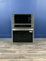 Frigidaire - 30 in. Electric Wall Oven with Built-In Microwave with Fan Convection in Stainless Steel