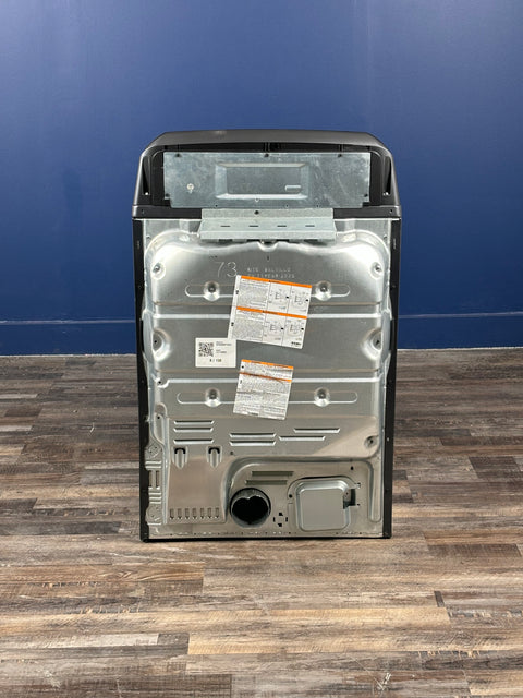 GE - 7.4 cu. ft. vented Front Load Gas Dryer in Diamond Gray with Sensor Dry