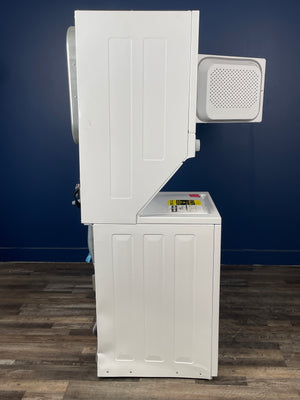 Frigidaire - 3.9 cu. ft. Washer and 5.6 cu. ft. Gas Dryer Combo in White with Quick Wash & Dry Cycle, MaxFill and Long Vent