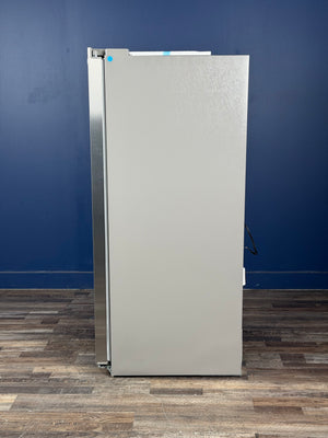 Frigidaire - 36 in. 26 cu. ft. Standard Depth Side-by-Side Refrigerator in Stainless Steel with CrispSeal Crispers