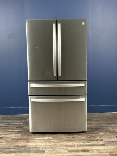 GE Profile - Profile 28.7 cu. ft. 4-Door French Door Refrigerator in Stainless Steel with Dual-Dispense Autofill Pitcher