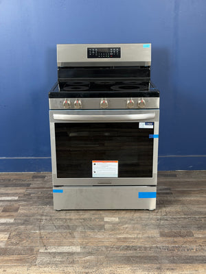 Frigidaire - Gallery 30 in 5 Element Freestanding Range w/ Total Convection and Air Fry , SmudgeProof Stainless