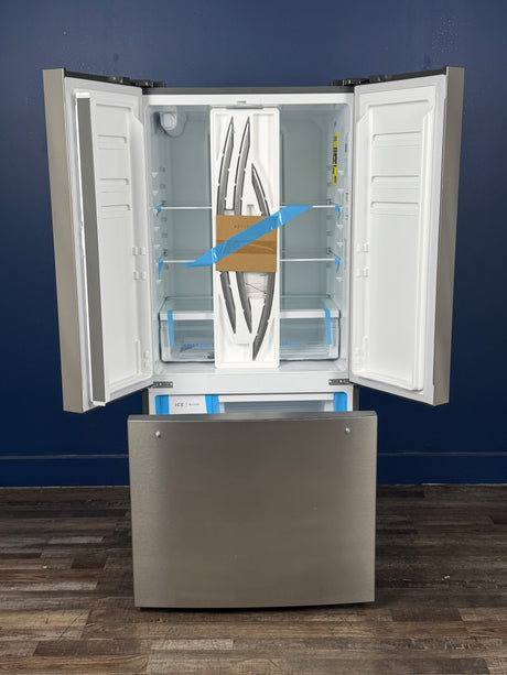 Frigidaire - 31.5 in. 18 cu. ft. Counter Depth French Door Refrigerator in Fingerprint-Resistant Stainless Look