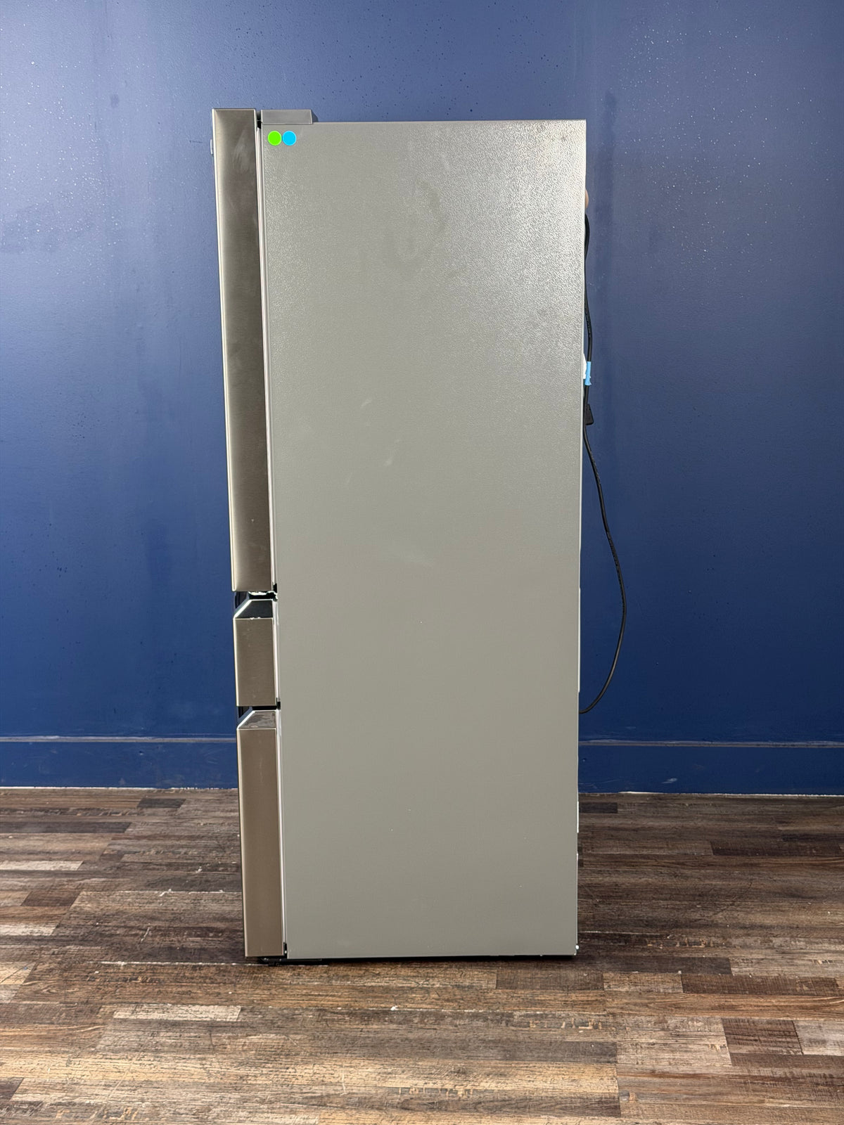 Frigidaire - Gallery 21.4 cu. ft. Counter Depth 4-Door French Door Refrigerator in Stainless Steel with Internal Water Dispenser