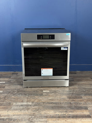 Frigidaire - Gallery 30 in 6.2 cu.ft. 5 Burner Element Slide-In Induction Range w/ Total Convection & Air Fry , SmudgeProof Stainless