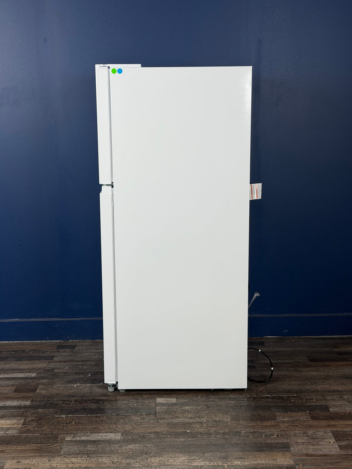 Frigidaire - 29.7 in. 19 cu. ft. Standard Depth Garage Ready Top Freezer Refrigerator in White w/ Humidity-Controlled Crisper Drawers