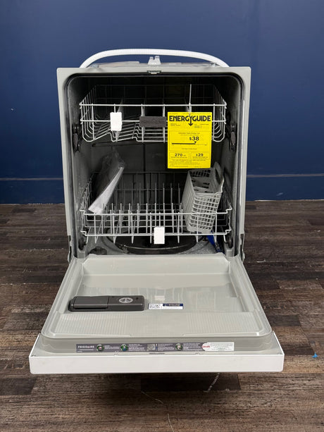 Frigidaire - 24 in. White Front Control Smart Built-In Tall Tub Dishwasher
