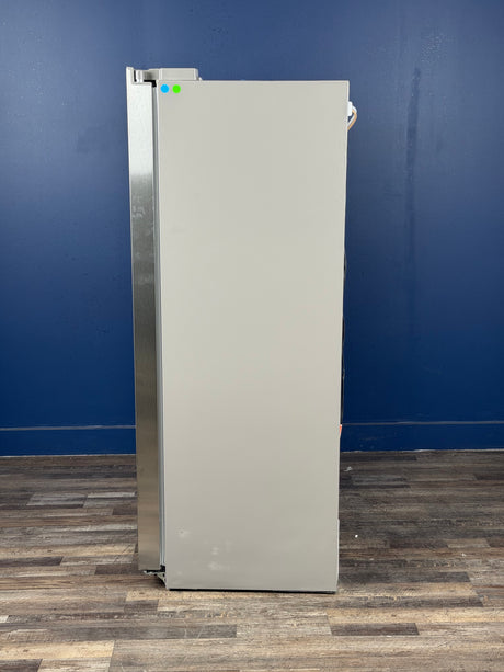 Frigidaire - 36.1 in. 22.3 cu. ft. Counter Depth Side-by-Side Refrigerator in Stainless Steel