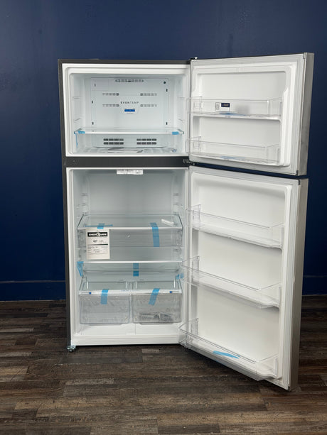 Frigidaire - 30 in. 20 cu. ft. Garage Ready Top Freezer Refrigerator in Stainless Steel
