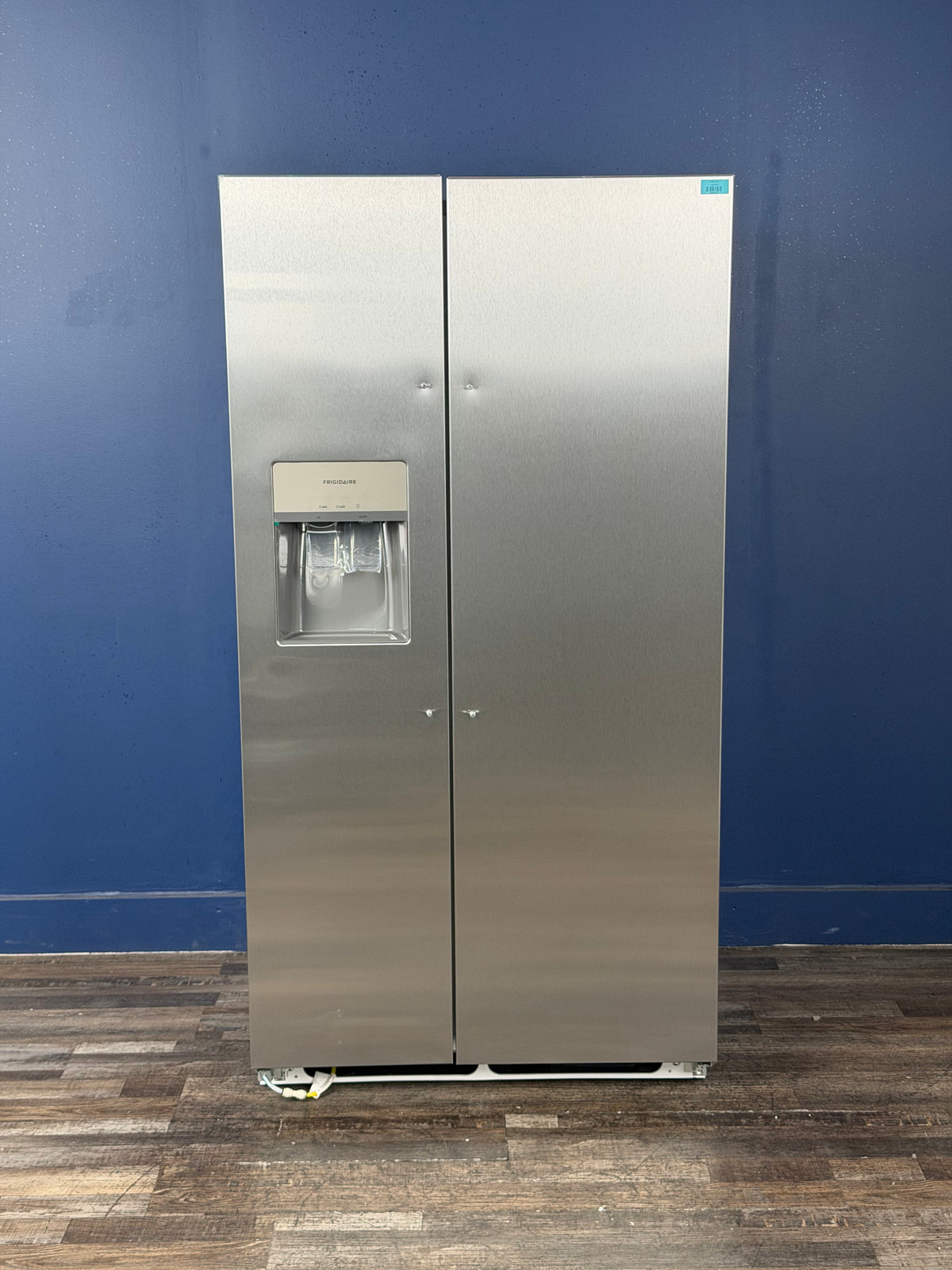 Frigidaire - 36 in. 26 cu. ft. Standard Depth Side by Side Refrigerator in Stainless Steel