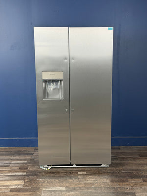 Frigidaire - 36 in. 26 cu. ft. Standard Depth Side by Side Refrigerator in Stainless Steel