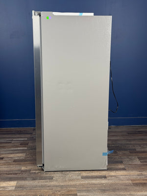 Frigidaire - 36 in. 26 cu. ft. Standard Depth Side-by-Side Refrigerator in Stainless Steel with CrispSeal Crispers
