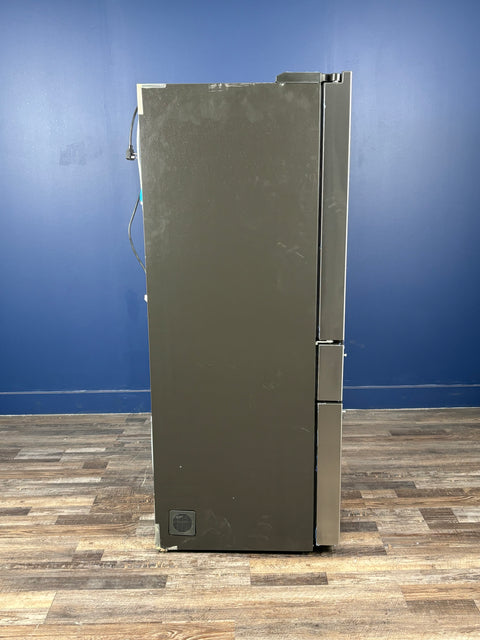 GE Cafe - 22.3 cu. ft. Smart Four-Door French Door Refrigerator with Hands-Free Autofill in Stainless Steel, Counter Depth