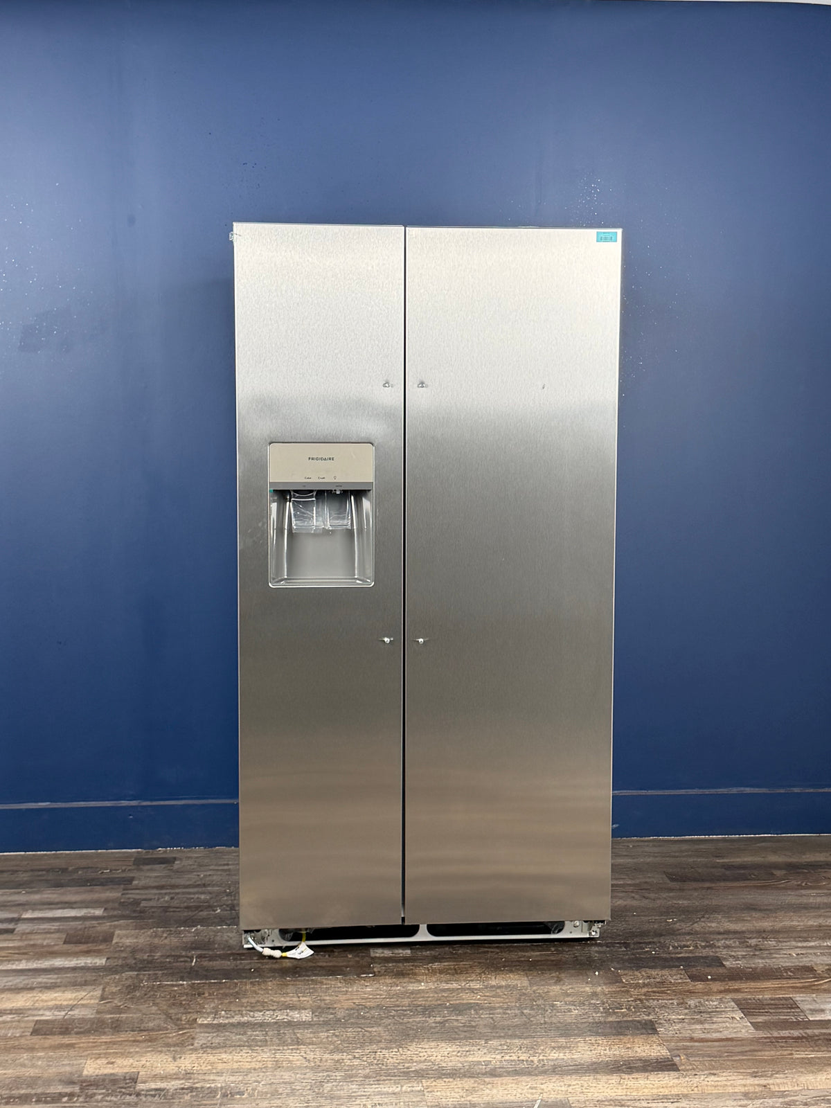 Frigidaire - 36 in. 26 cu. ft. Standard Depth Side by Side Refrigerator in Stainless Steel