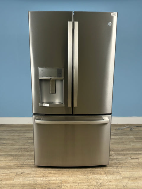GE Profile - 22.1 cu. ft. French Door Refrigerator with Door-in-Door in Fingerprint Resistant Stainless Steel, Counter Depth