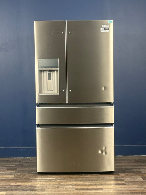 Frigidaire - Gallery 36 in. 26.3 cu. ft. 4-Door French Door Standard Depth Refrigerator in Smudge-Proof Stainless Steel