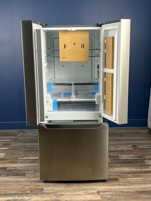 Frigidaire - Gallery 30 in. 20 cu. ft. Standard Depth French Door Refrigerator in Stainless Steel with Internal Water Dispenser