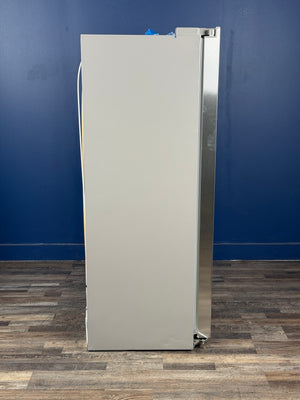 Frigidaire - 36.1 in. 22.3 cu. ft. Counter Depth Side-by-Side Refrigerator in Stainless Steel