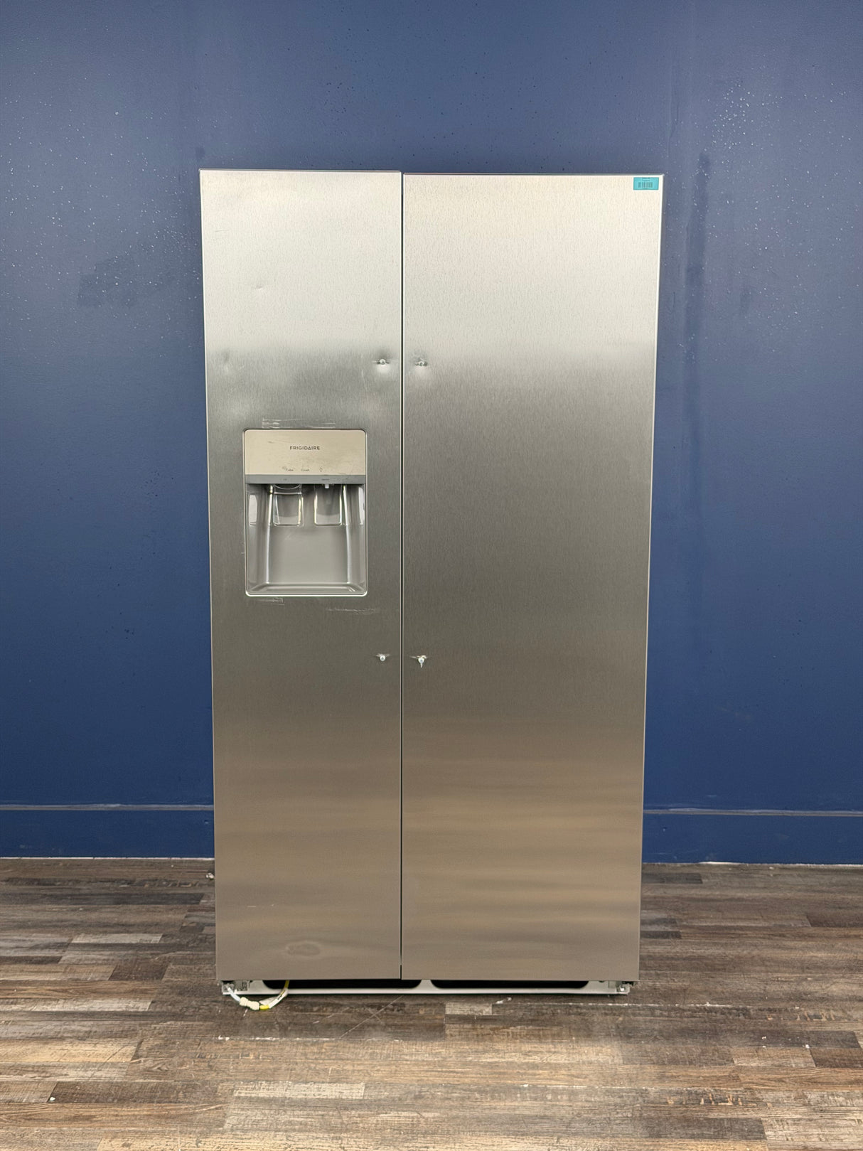 Frigidaire - 36 in. 26 cu. ft. Standard Depth Side by Side Refrigerator in Stainless Steel