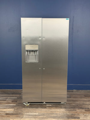 Frigidaire - 36 in. 26 cu. ft. Standard Depth Side by Side Refrigerator in Stainless Steel