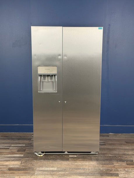 Frigidaire - 36 in. 26 cu. ft. Standard Depth Side by Side Refrigerator in Stainless Steel