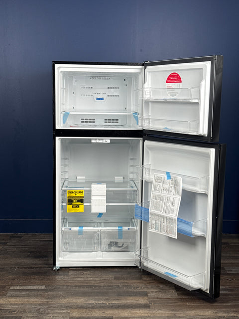 Frigidaire - 30 in. 20 cu. ft. Garage Ready Top Freezer Refrigerator in Black