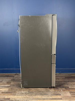 GE Profile - Profile 27.9 cu. ft. Smart 4-Door French Door Refrigerator with Door-in-Door in Fingerprint Resistant Stainless Steel