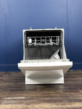 Frigidaire - 24 In. in. Front Control Built-In Tall Tub Dishwasher in White with 3-Cycles, 55 dBA