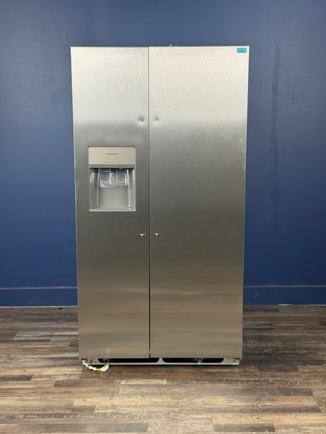 Frigidaire - 36 in. 26 cu. ft. Standard Depth Side by Side Refrigerator in Stainless Steel