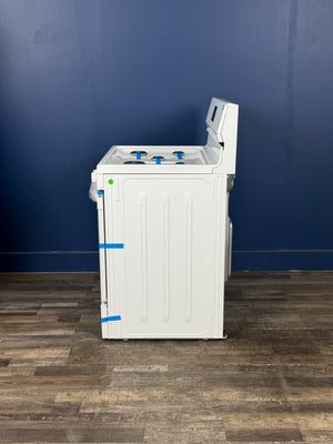 Frigidaire - 30 in 5 Burner Freestanding Gas Range in White with Quick Boil and Even Baking Technology
`