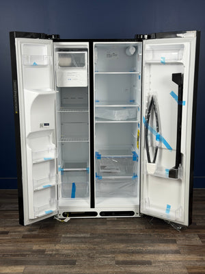 Frigidaire - 36 in. 26 cu. ft. Standard Depth Side by Side Refrigerator in Black