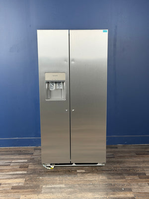 Frigidaire - 33 in. 22.3 cu. ft. Standard Depth Side by Side Refrigerator in Stainless Steel