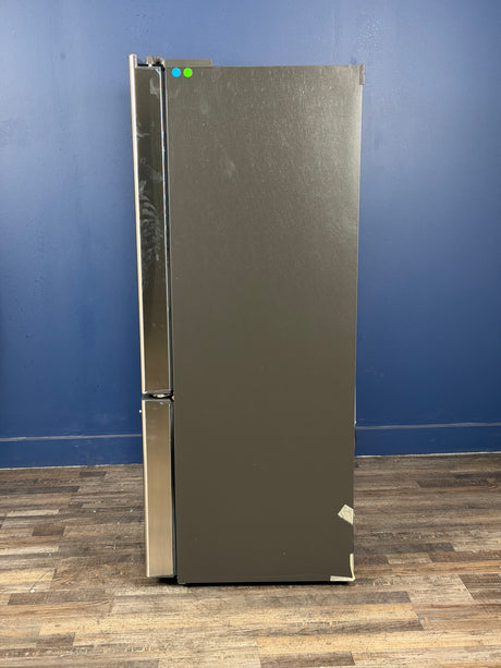 GE Cafe - 23.1 cu. ft. Smart French Door Refrigerator with Internal Water Dispenser in Stainless Steel, Counter Depth, ENERGY STAR