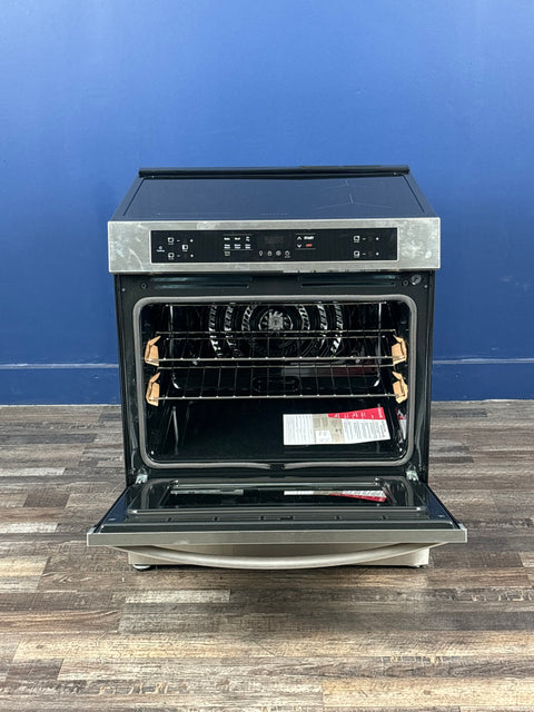Frigidaire - 30 in. 4 Element Front Control Induction Range in Stainless Steel with Air Fry