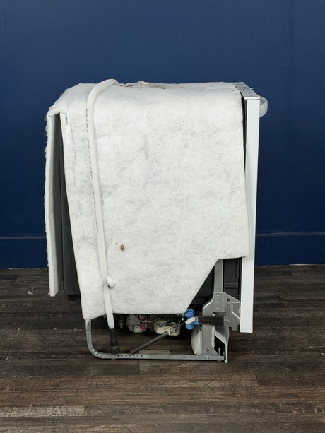 Frigidaire - 24 in Top Control Built In Tall Tub Dishwasher with Plastic Tub in White with 4-cycles