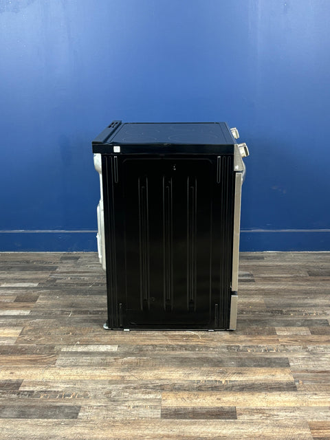 Frigidaire - 30 in. 5-Burner Element Slide-In Front Control Self-Cleaning Electric Range with Convection in Stainless Steel