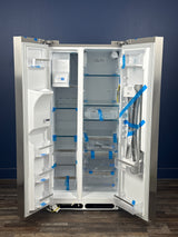 Frigidaire - Gallery 33 in. 22.3 cu. ft. Standard Depth Side by Side Refrigerator in Smudge-Proof Stainless Steel, ENERGY STAR