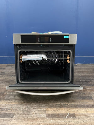 Frigidaire - 30 in. Single Electric Built-In Wall Oven with Convection in Stainless Steel
