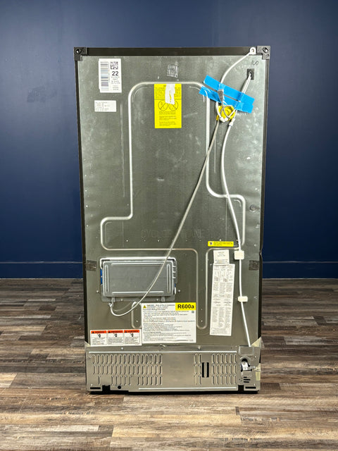 GE - 22.1 cu. ft. French Door Refrigerator in Fingerprint Resistant Stainless Steel, Counter Depth and ENERGY STAR