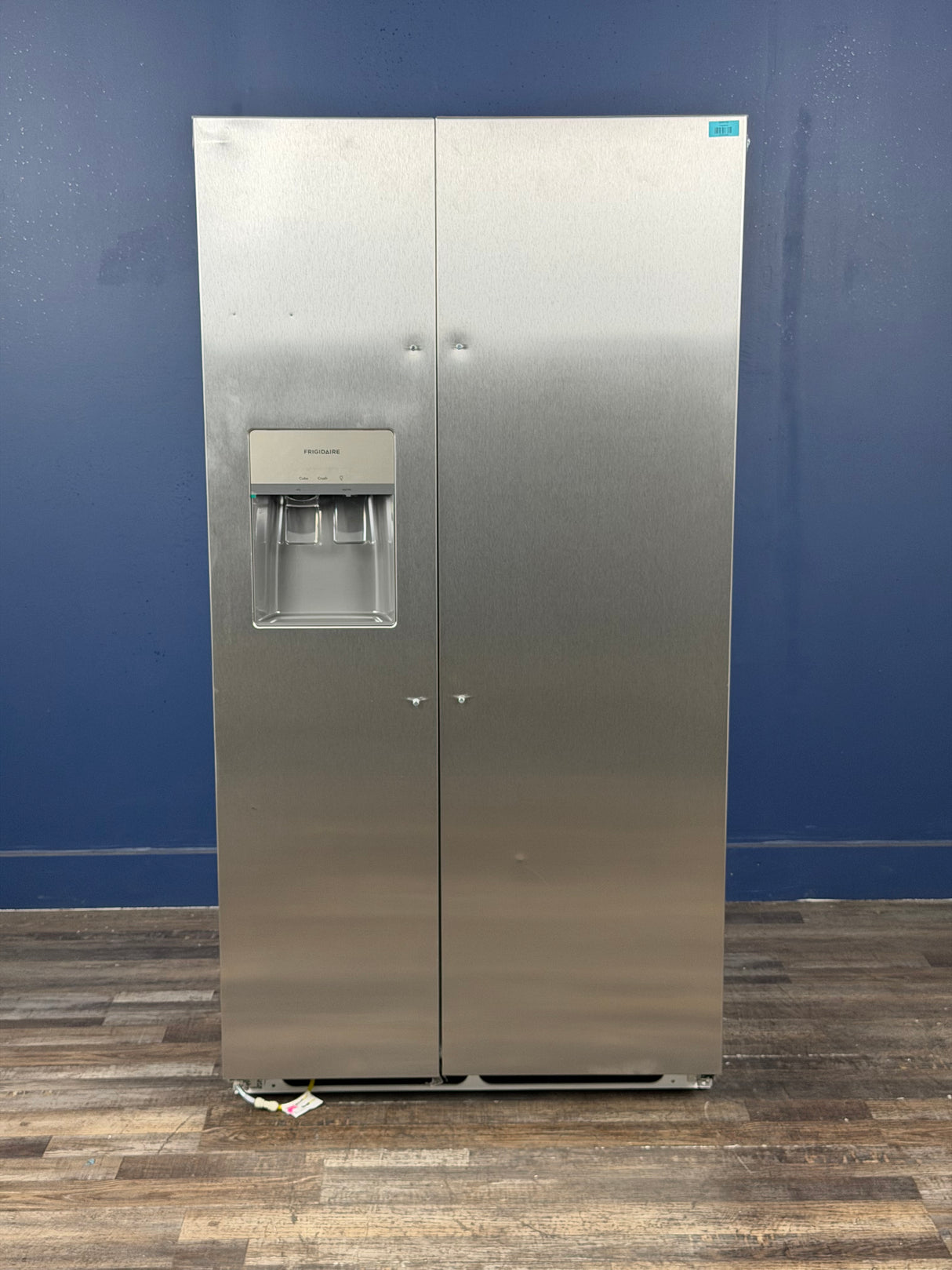 Frigidaire - 36 in. 26 cu. ft. Standard Depth Side by Side Refrigerator in Stainless Steel