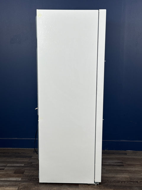 Frigidaire - 33 in. 20 cu. ft. Garage Ready Freezerless Refrigerator in White with Temperature Alarm and Auto-Close Door, ENERGY STAR