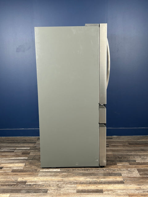 Frigidaire - 36 in. 26 cu. ft. Standard-Depth 4-Door French Door Refrigerator in Fingerprint-Resistant Stainless Steel Look