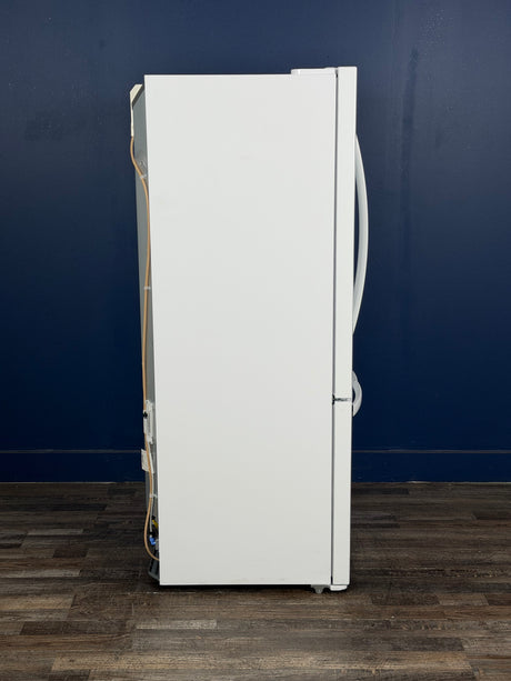 Frigidaire - 31.5 in. 18 cu. ft. Counter-Depth French Door Refrigerator in White with CrispSeal crispers