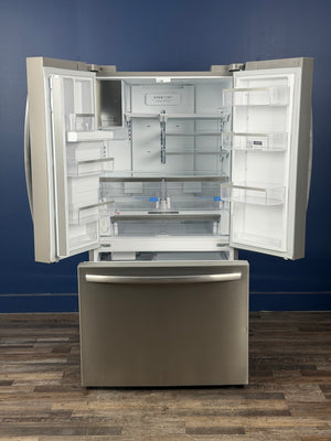 Frigidaire - Gallery 36 in. 23 cu. ft. Counter Depth French Door Refrigerator in Smudge-Proof Stainless Steel